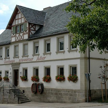 Landgasthof Zum Schwarzen Adler Markt Nordheim Extérieur photo